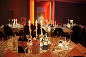 Table photography from a London corporate event