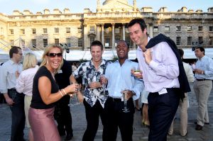 Summer corporate party photography in London